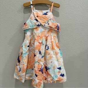 Janie and Jack Watercolor Kids Dress